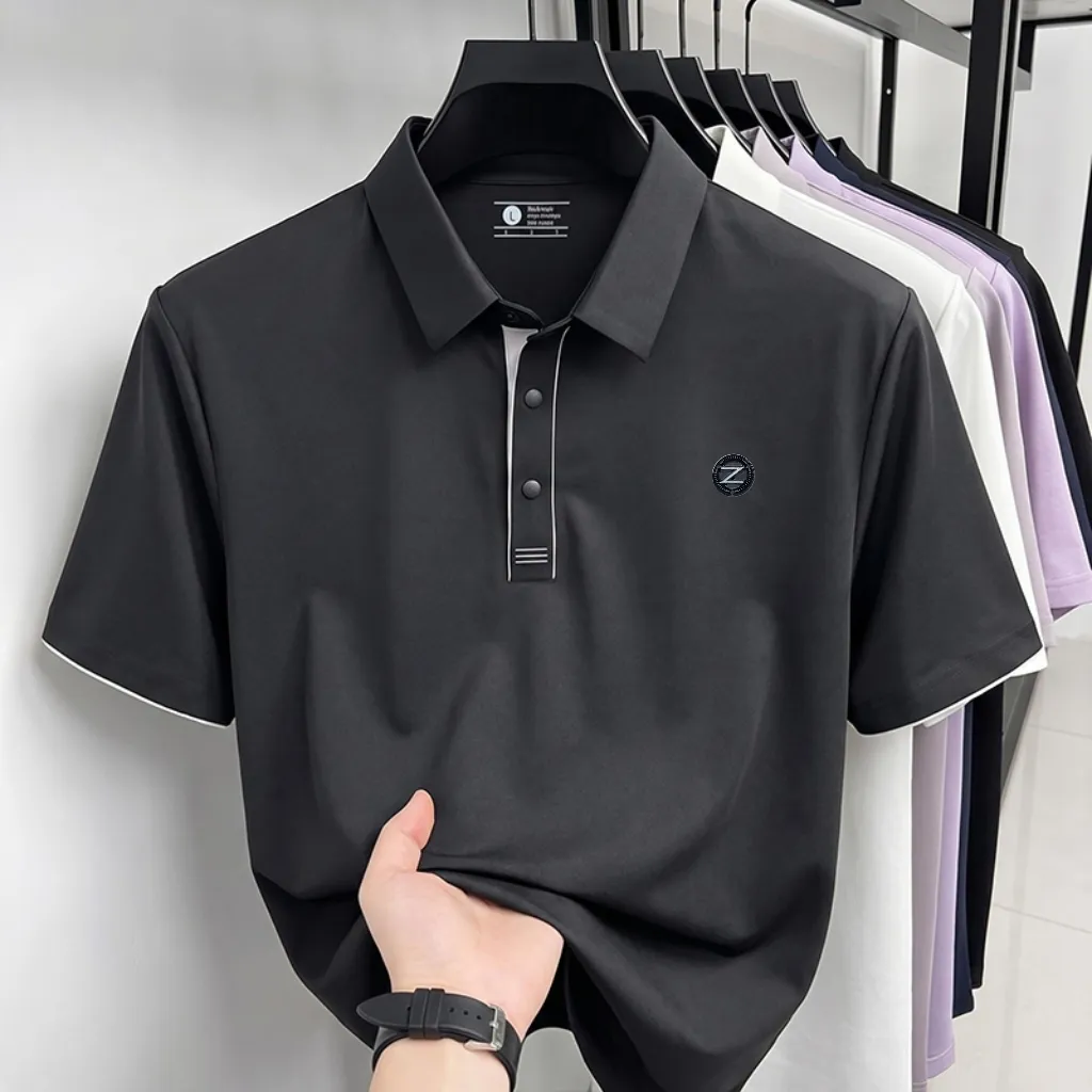 【 】 26 Quality POLO （ ）， ， Breathable ， LOGO， ️ T ️ ， ！Sizes：M-4XL（ 、 。